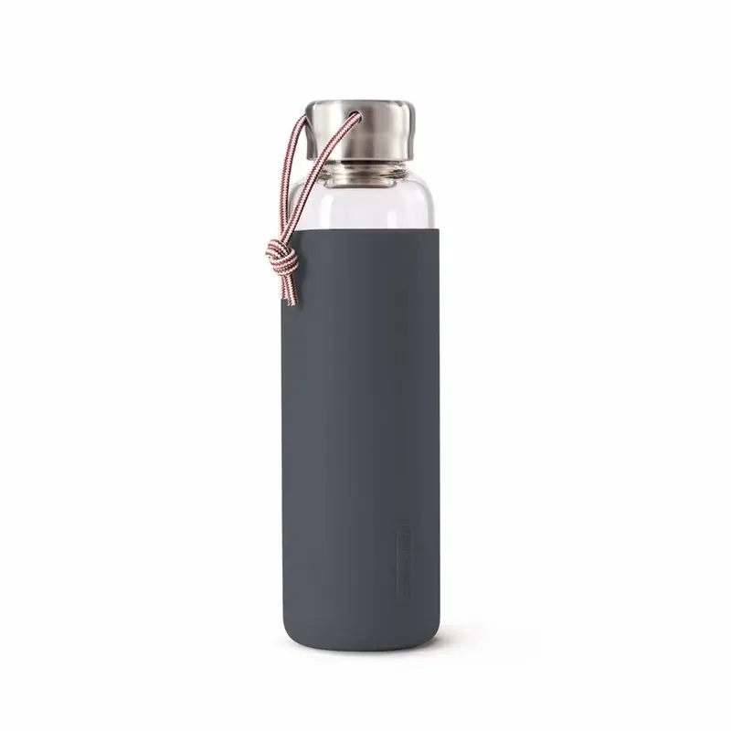 Oferta czasowa Butelka szklana na wodę 600 ml (szara) Black+Blum