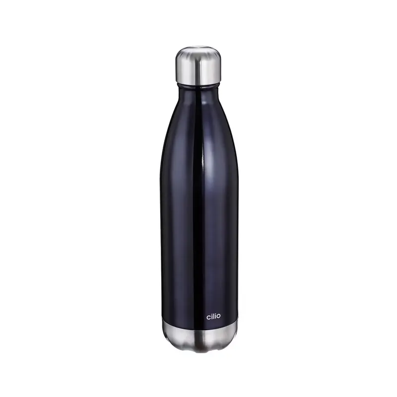 Butelka termiczna 750 ml (czarna) Cilio Taniej