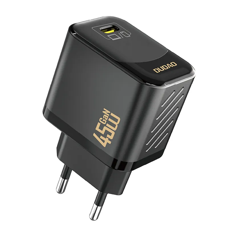 Bezpieczna płatność DUDAO ® Ładowarka Sieciowa A28 Gan Usb-C 45W Czarna Hurtownia Dropshipping