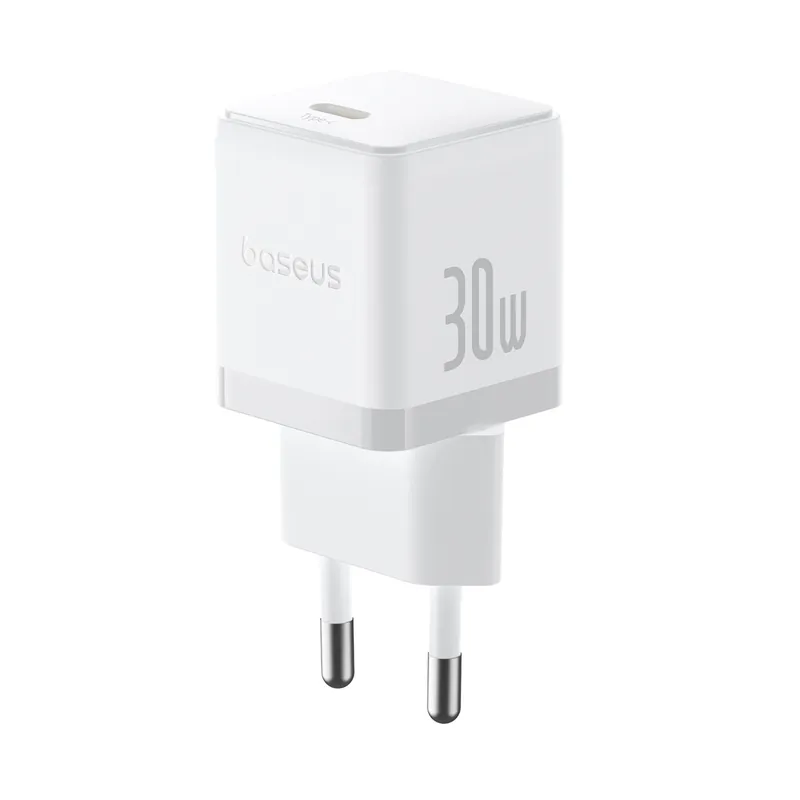 BASEUS ® Ładowarka Sieciowa Palm 30W Usb-C - Biała Hurtownia Dropshipping Darmowy zwrot