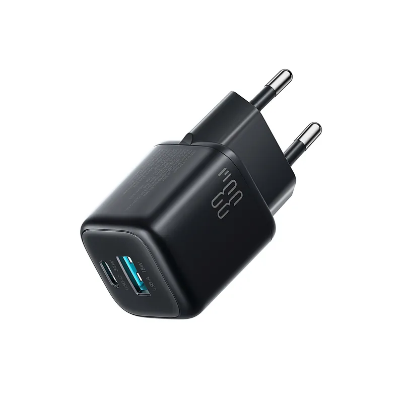 Tani JOYROOM ® Ładowarka Sieciowa Usb-A Usb-C 33W z kablem 60W USB-C do USB-C 1m Czar