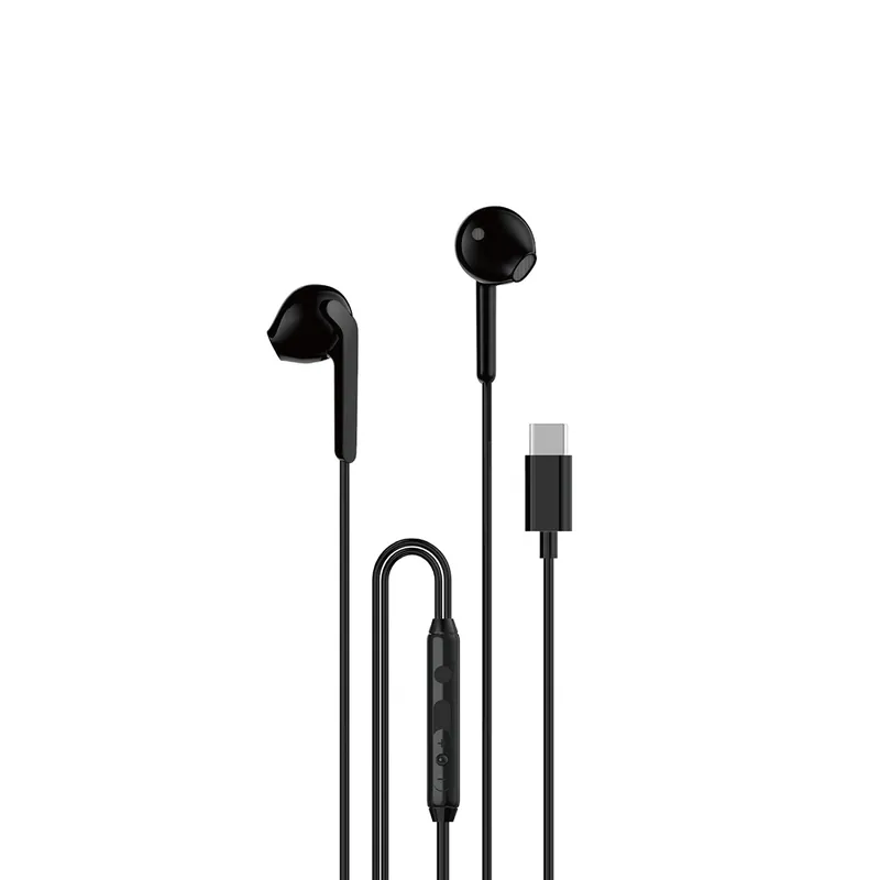 Cena promocyjna DUDAO ® Słuchawki Przewodowe Douszne Usb-C 1.2M - Czarne Hurtownia Dropshipping