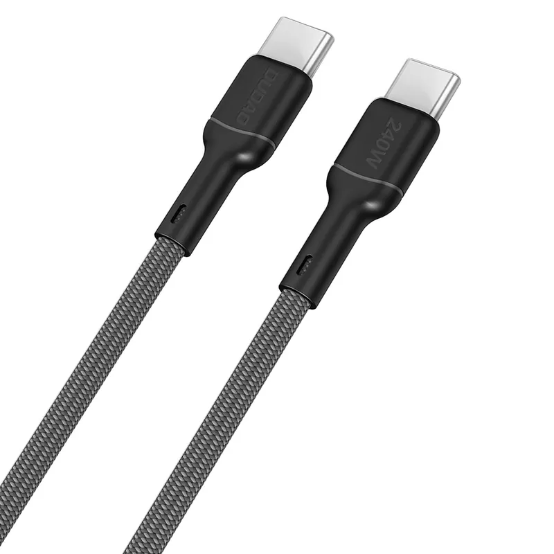 Oferta limitowana DUDAO ® Kabel Przewód Usb-C Pd 240W 2M - Czarny Hurtownia Dropshipping