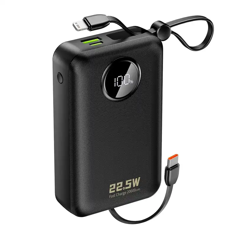 Hit sprzedaży DUDAO ® Powerbank 20000Mah Usb-C Usb-A Z Kablem Hurtownia