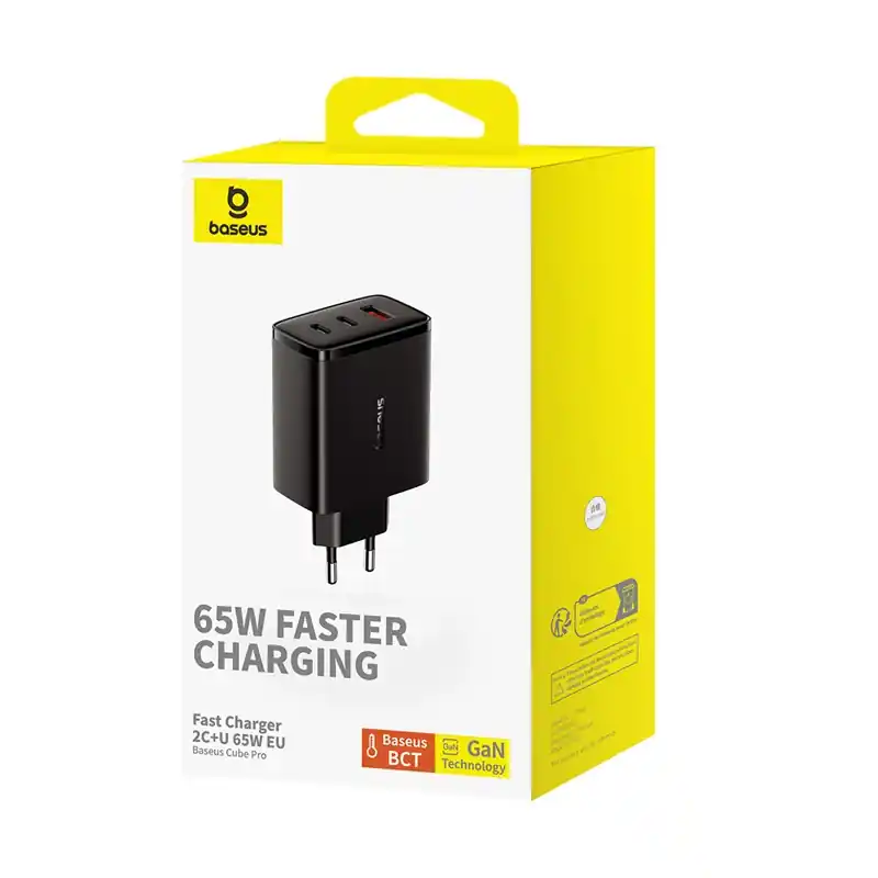 BASEUS ® Ładowarka Sieciowa Gan Cube Pro 65W 2X Usb-C Hurtownia Sklep Niska cena