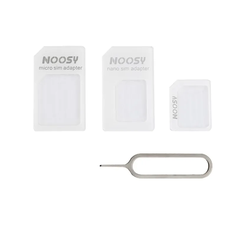 HURTEL ® Zestaw Adapterów Do Kart Nano Micro Sim Noosy Hurtownia Sklep Szybka dostawa