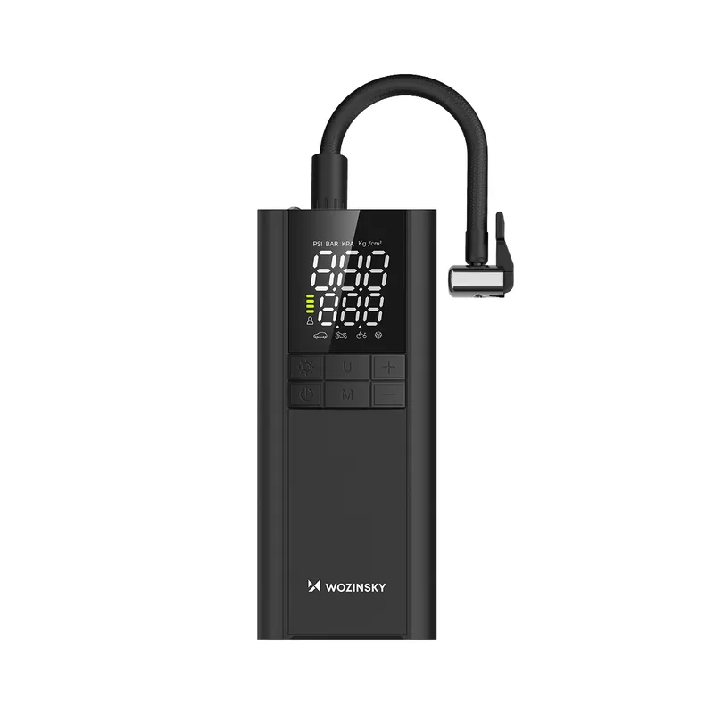 Ostatnie sztuki WOZINSKY ® Kompresor Pompka Elektryczna Powerbank Latarka 150 Hurtownia