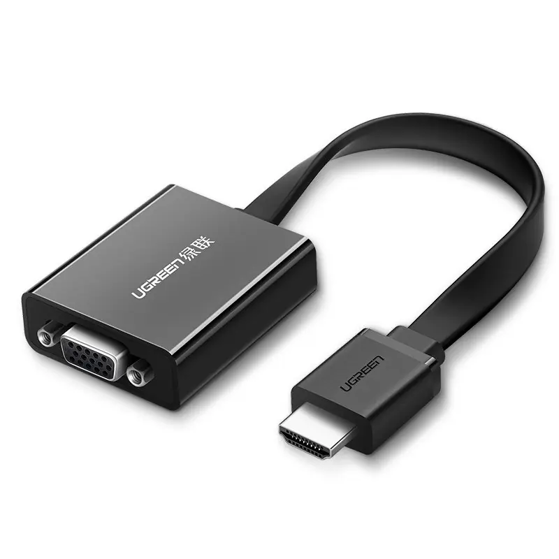 Hit sprzedaży UGREEN ® Adapter Przejściówka Hdmi - Vga Micro Usb Aux Audio Hurtownia Sklep