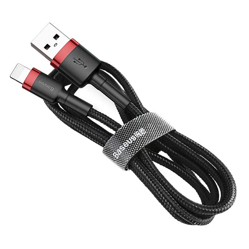 Do wyczerpania zapasów BASEUS ® Wytrzymały elastyczny kabel przewód USB Iphon Hurtownia Sklep