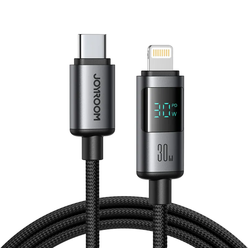 JOYROOM ® Kabel Przewód Z Wyświetlaczem Usb-C - Iphone Lightni Hurtownia Dropshi Ostatnia szansa