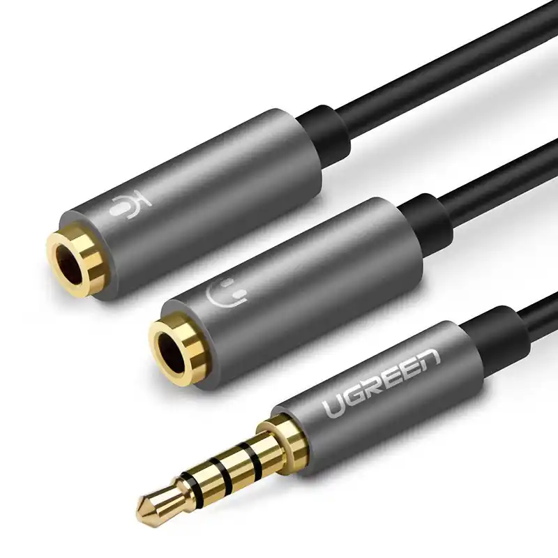 UGREEN ® Rozdzielacz Słuchawkowy 3.5Mm Mini Jack Aux Hurtownia Sklep Super okazja