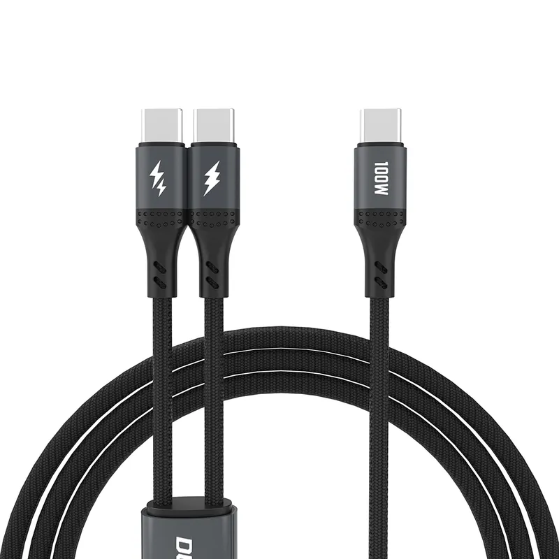 DUDAO ® 2W1 Kabel Przewód L3F Do Ładowania 2 Telefonów Usb-C Hurtownia Dropshipp Oferta