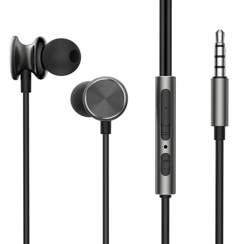 JOYROOM ® Słuchawki Przewodowe Douszne Mocne Basy Hifi Wired Hurtownia Sklep Okazja
