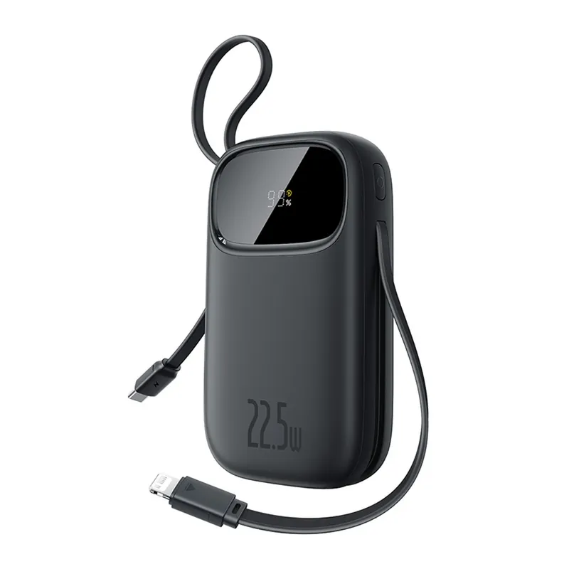 Hit cenowy BASEUS ® Powerbank 10000Mah 22.5W Z Wyświetlaczem Kablami Usb Hurtownia Dropship