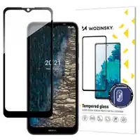 WOZINSKY ® Szkło Hartowane Na Cały Ekran Z Ramką Nokia C20 Hurtownia Sklep Nowy
