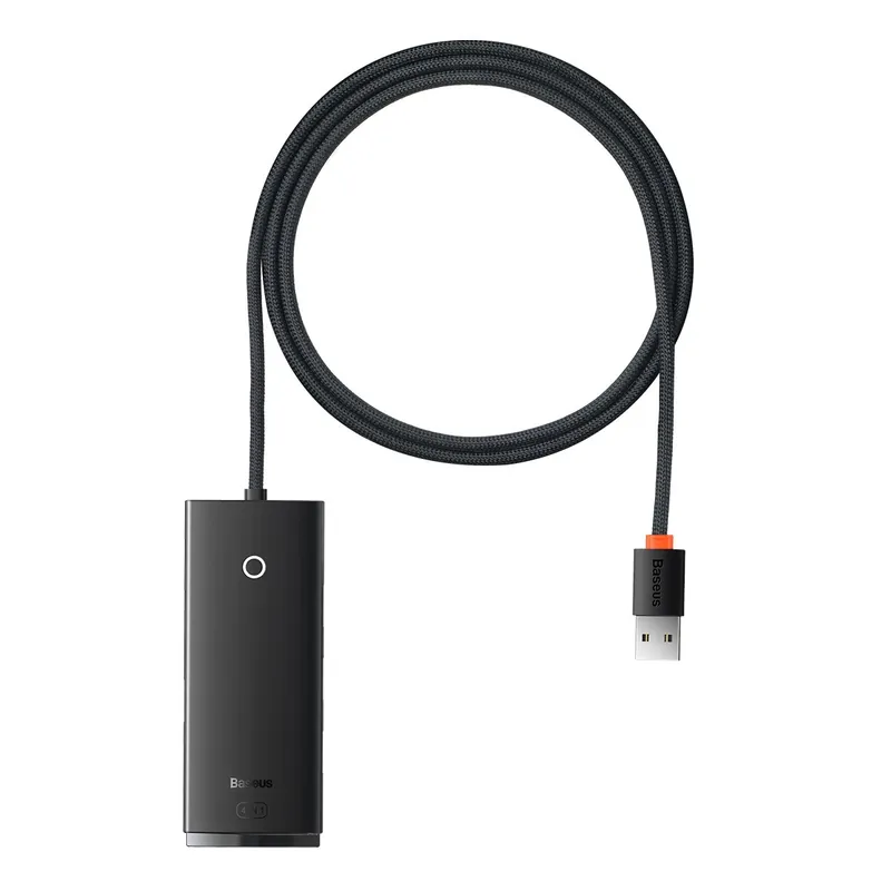Baseus ® Hub Adapter Usb-A Do 4Xusb-A 3.0 5Gb/S Lite Series Czar Hurtownia Sklep Nie przegap