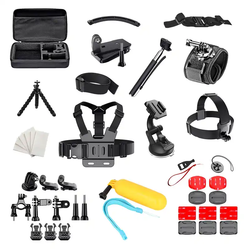 Hurtel ® Akcesoria Do Kamer Sportowych Gopro Sjcam Zestaw 50W1 Hurtownia Sklep Do wyczerpania zapasów