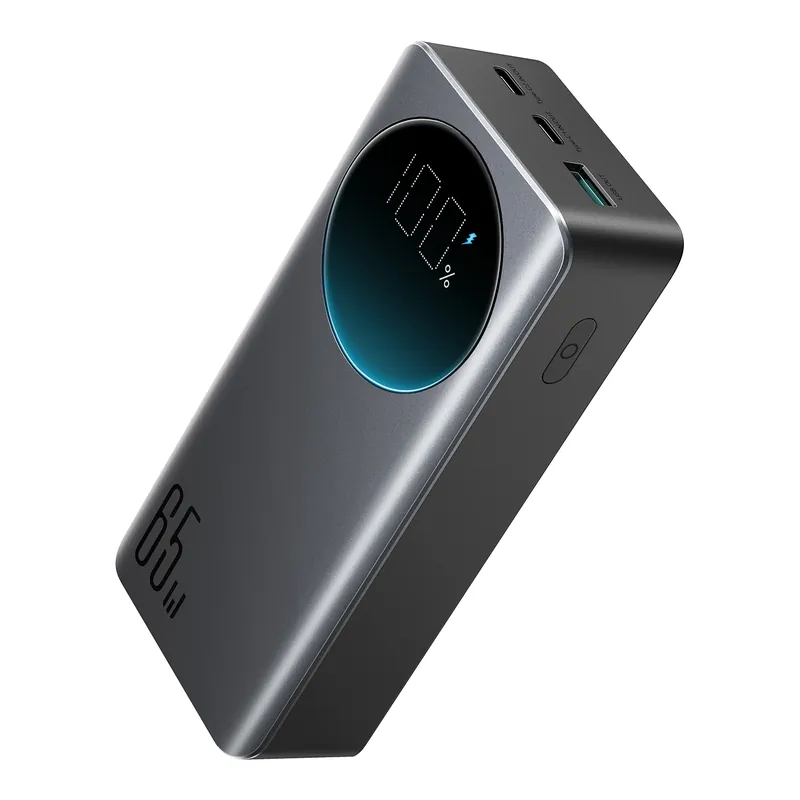 Premium JOYROOM ® Cyfrowy Powerbank 30000Mah 65W 3A Usb Usb-C Czarny Hurtownia Sklep