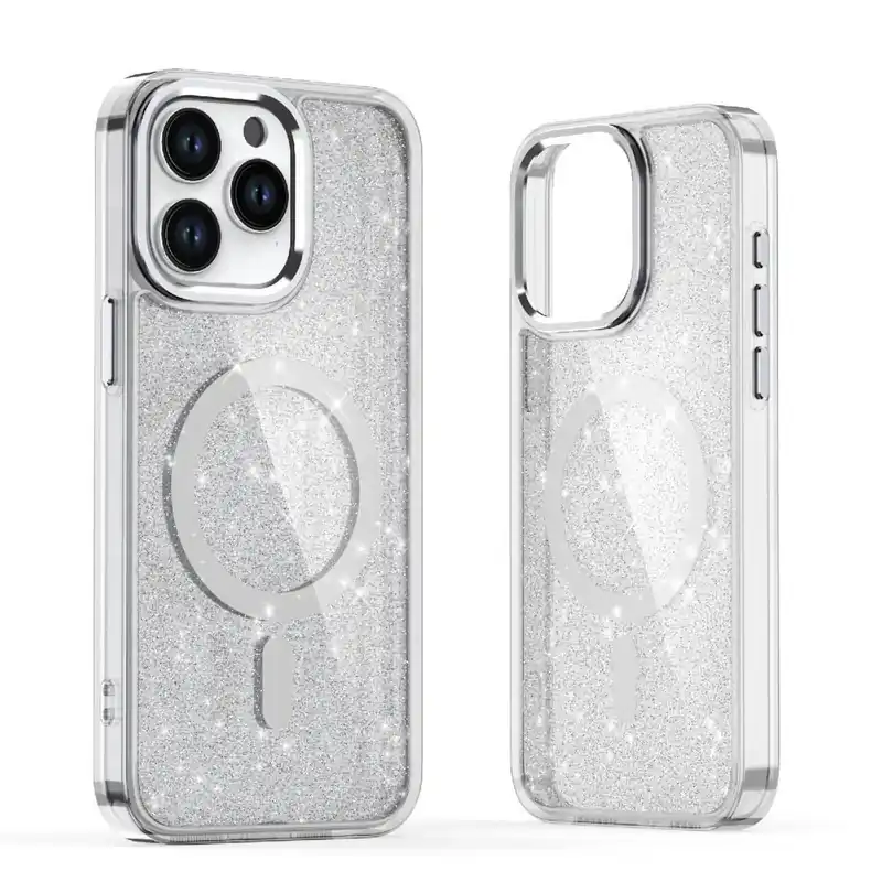 Zamów dziś HURTEL ® Etui Brokatowe Na Iphone 17 Magsafe Glitter Case Hurtownia