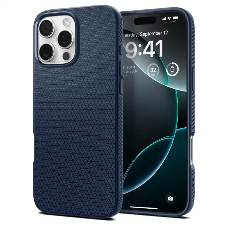 Ostatnia szansa SPIGEN ® Etui Case Na Iphone 16 Pro Max Liquid Air Niebieskie Hurtownia Dropship