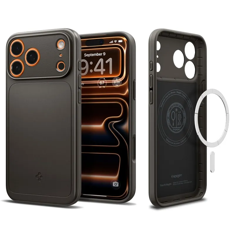 SPIGEN ® Etui Case Plecki Na Iphone 17 Pro Thin Fit Magsafe Hurtownia Darmowy zwrot