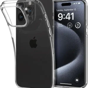 Tani SPIGEN ® Etui Na Iphone 15 Pro Liquid Crystal Przezroczyste Hurtownia Dropshippi