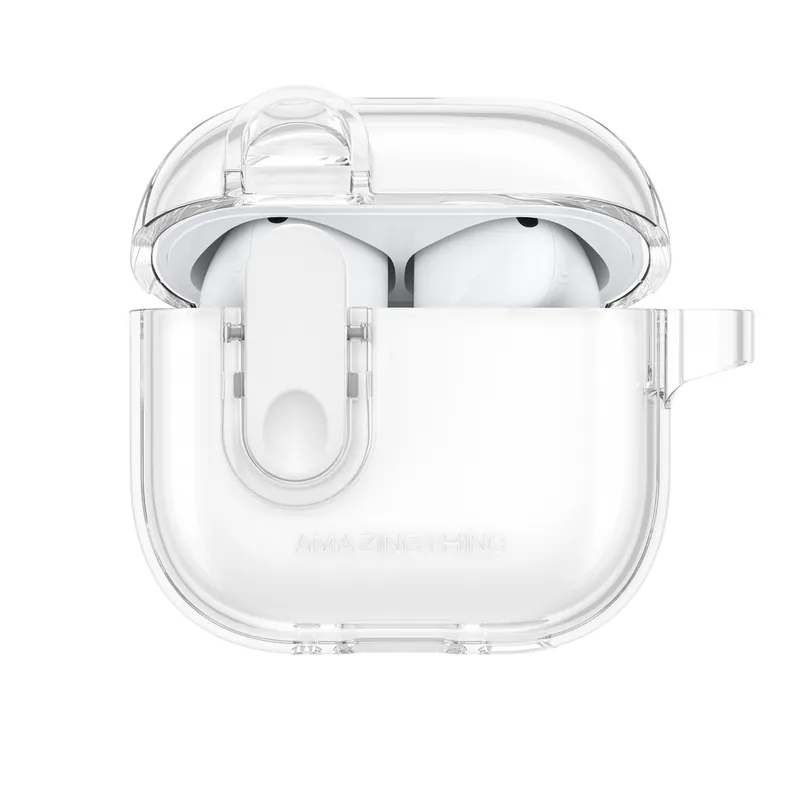 AmazingThing ® Etui Ochronne Do Słuchawek Airpods 4 Przezroczyste Hurtownia Ekspresowa dostawa