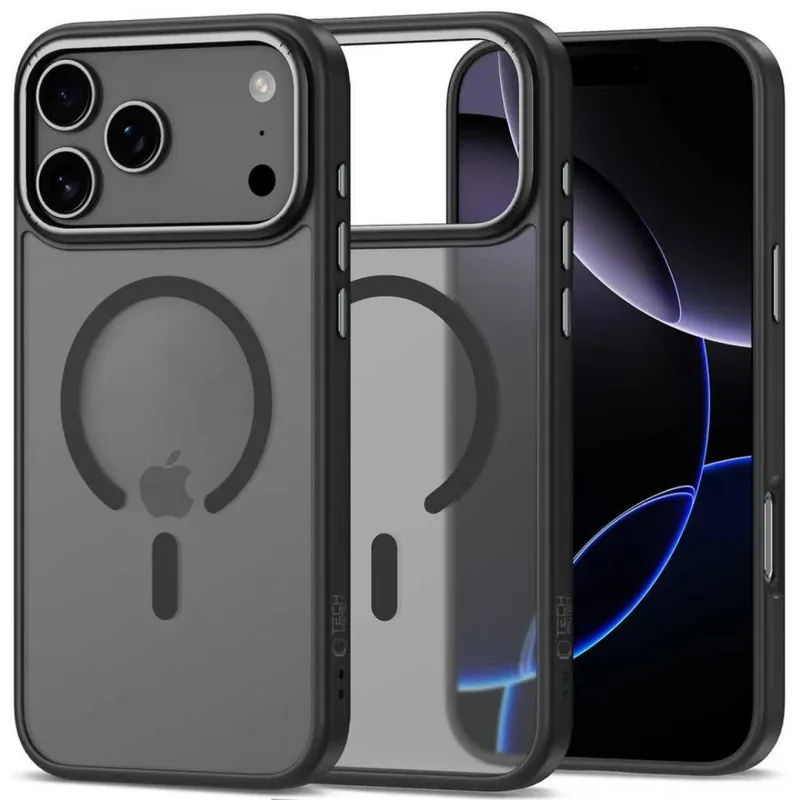 Bezpieczne zakupy Tech-Protect ® Etui Ochronne Iphone 17 Pro Magedge Magsafe Czarne Hurtownia