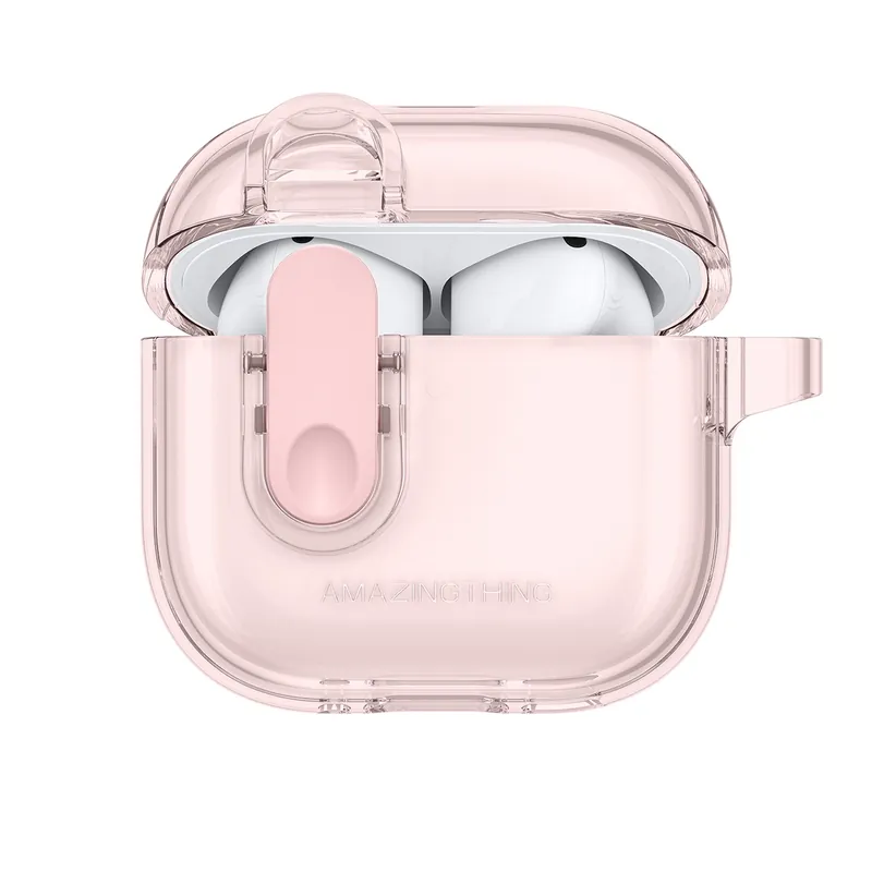 AmazingThing ® Etui Pokrowiec Do Słuchawek Airpods 4 Różowy Hurtownia Wyjątkowa oferta