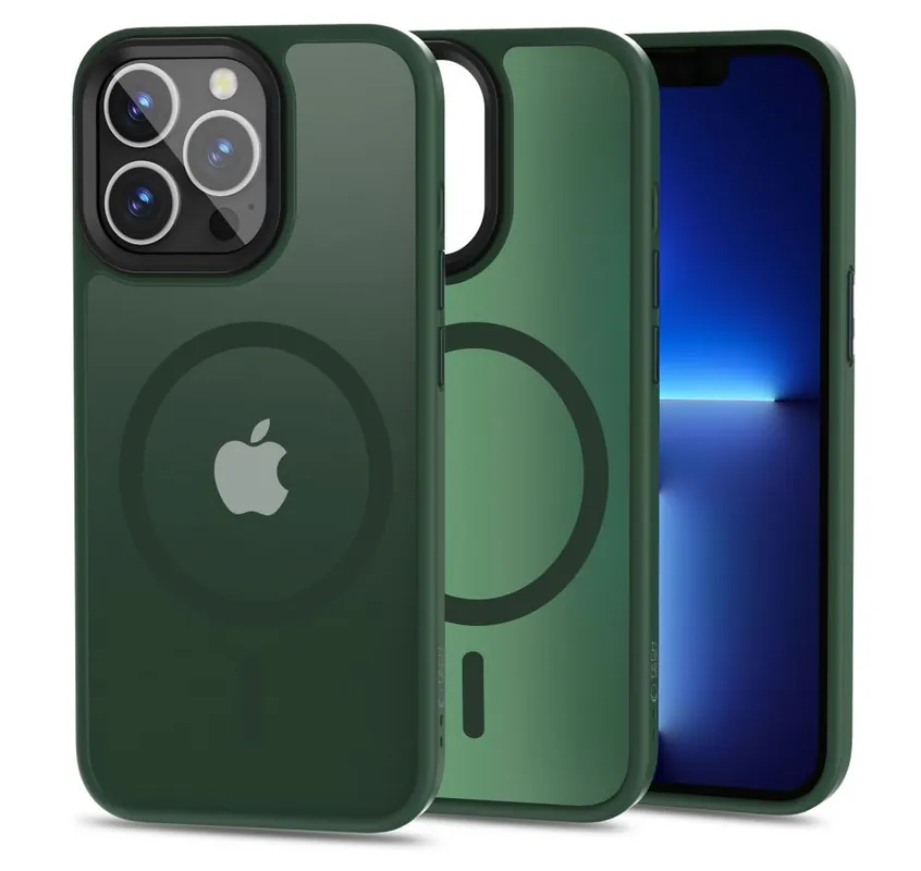 Tech-Protect ® Etui Na Iphone 13 Pro Magmat Magsafe Zielone Hurtownia Ekspresowa dostawa