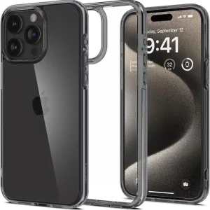 Bezpieczne zakupy SPIGEN ® Etui Ultra Hybrid Na Iphone 15 Pro Max Przezroczyste Hurtownia Sklep