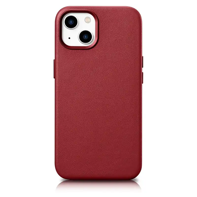 ICARER ® Etui Z Naturalnej Skóry Do Iphone 14 Magsafe Case Hurtownia Sklep Promocja