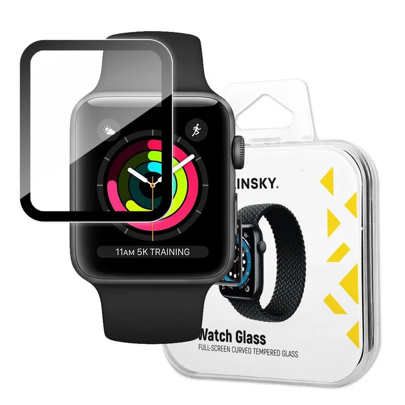 Hit cenowy WOZINSKY ® Hybrydowe Szkło Ochronne Do Apple Watch 1/2/3 Hurtownia Sklep
