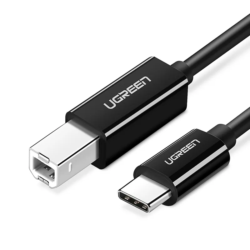 UGREEN ® Kabel Przewód Do Drukarki Usb-C - Usb-B 1M - Czarny Hurtownia Dropshipp Darmowy zwrot