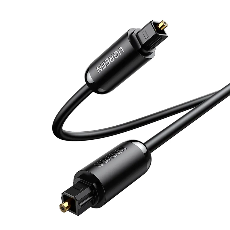 Dostępne od ręki UGREEN ® Kabel Przewód Optyczny Audio Toslink Spdif 1M Hurtownia Dropshipping