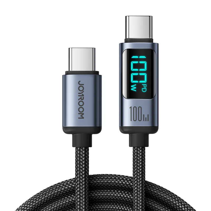 JOYROOM ® Kabel Przewód Usb-C Z Wyświetlaczem Led 100W 1.2M Hurtownia Sklep Obniżka ceny