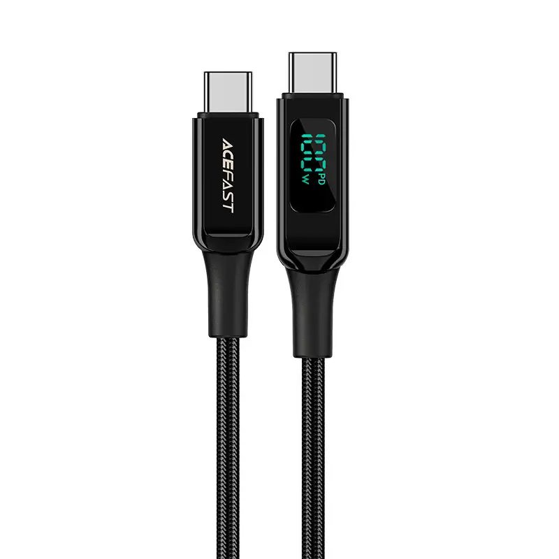 ACEFAST ® Kabel Przewód W Oplocie Z Ekranem Led Usb-C Hurtownia Sklep Popularny