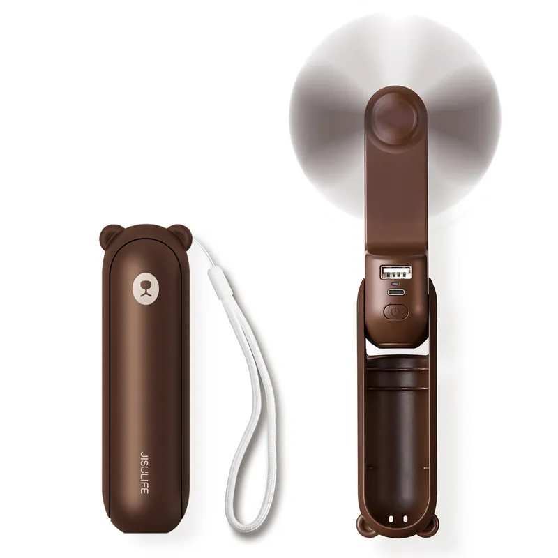Jisulife ® Mini Wentylator Wiatrak Przenośny Z Funkcją Powerban Hurtownia Dropsh Bezpieczne zakupy