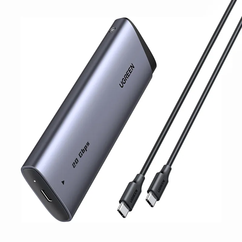 Zniżka Ugreen ® Obudowa Na Dysk M.2 Nvme Sata Ssd 20Gbps Kabel Hurtownia