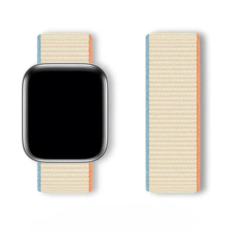 HURTEL ® Pasek Sport Loop Do Apple Watch 38/40/41 - Beżowy Hurtownia Dropshippin Zniżka