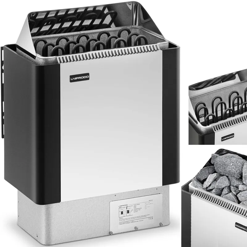 Nie przegap UNIPRODO ® Piec Do Sauny Elektryczny 8-12m3 8kW Dystrybutor Sklep Cena
