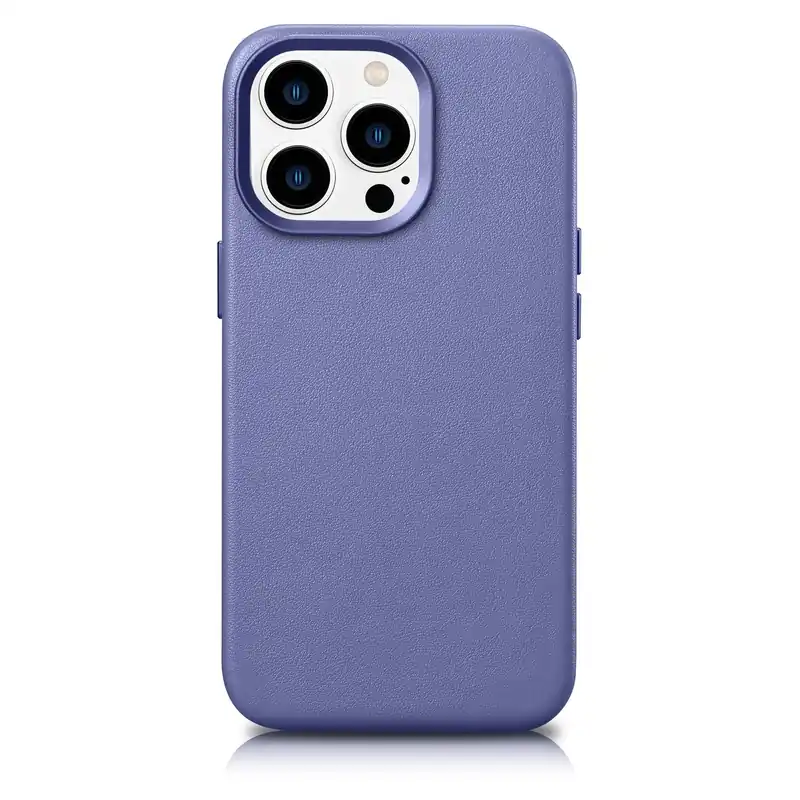 Promocja ICARER ® Pokrowiec Etui Z Naturalnej Skóry Do Iphone 14 Pro Hurtownia Sklep