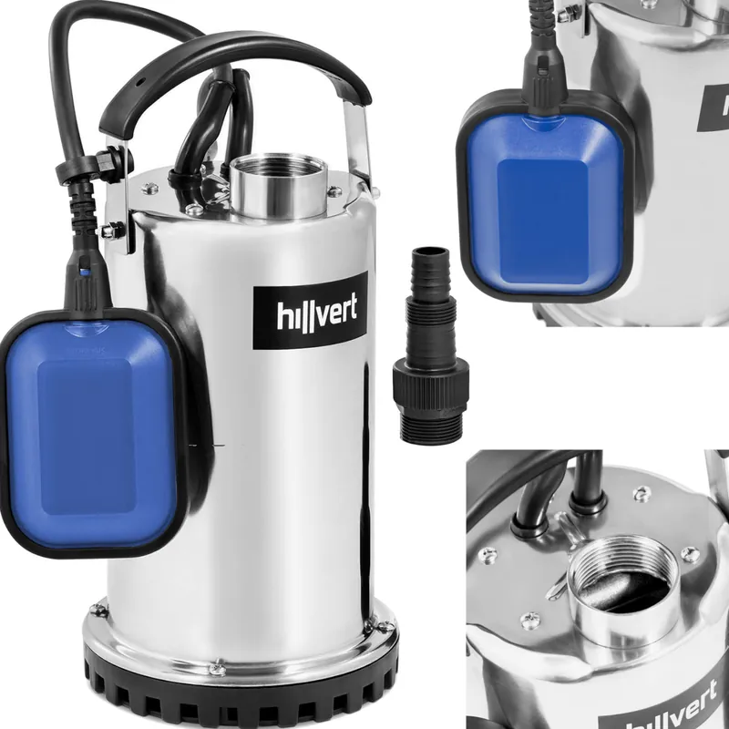 Hillvert ® Pompa Zatapialna Zanurzeniowa Nierdzewna Zielona Góra Dystrybutor Wysoka jakość