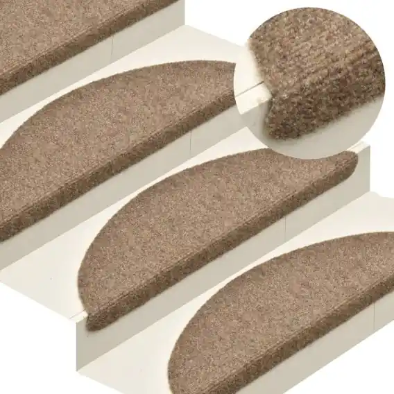 Super okazja Samoprzylepne nakładki na schody, 15 szt., kremowe, 56x17x3 cm Lumarko! - Hurtownia wielobranżowa Lumarko