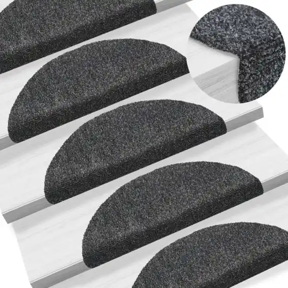 Łatwy zwrot Samoprzylepne nakładki na schody, 10 szt., szare, 54x16x4 cm Lumarko! - Hurtownia wielobranżowa Lumarko