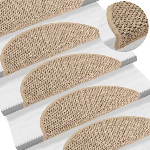 Hit sprzedaży Samoprzylepne nakładki na schody, 15 szt., 56x20 cm, beżowe Lumarko! - Hurtownia wielobranżowa Lumarko