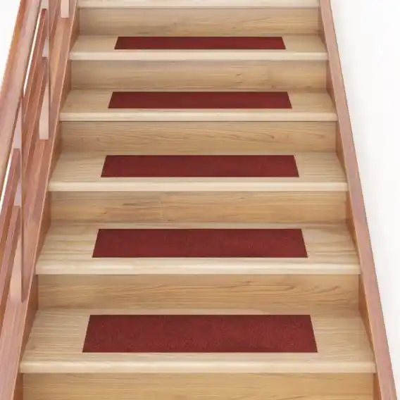 Oferta czasowa Samoprzylepne nakładki na schody, 15 szt., 76x20 cm, czerwone Lumarko! - Hurtownia wielobranżowa Lumarko