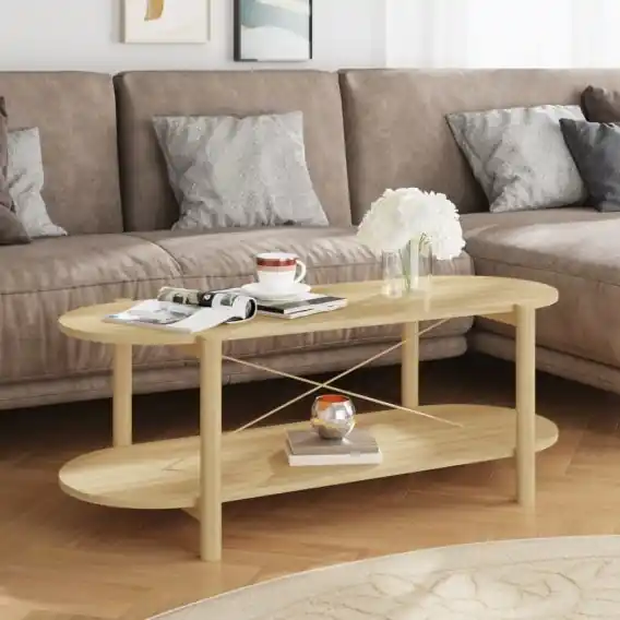 Popularny Stolik kawowy, 110x48x40 cm, materiał drewnopochodny Lumarko! - Hurtownia wielobranżowa Lumarko