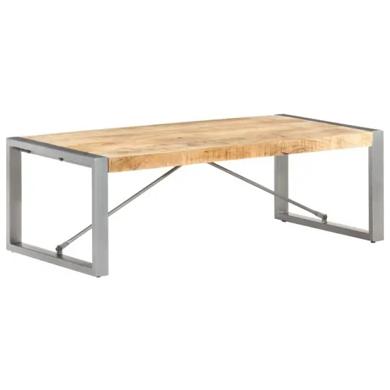 Wysoka jakość Stolik kawowy, 120 x 60 x 40 cm, surowe drewno mango Lumarko! - Hurtownia wielobranżowa Lumarko