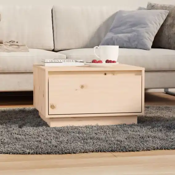 Stolik kawowy, 55x56x32 cm, lite drewno sosnowe Lumarko! - Hurtownia wielobranżowa Lumarko Ekspresowa dostawa